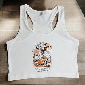 Country Singer Fan Crop Tank